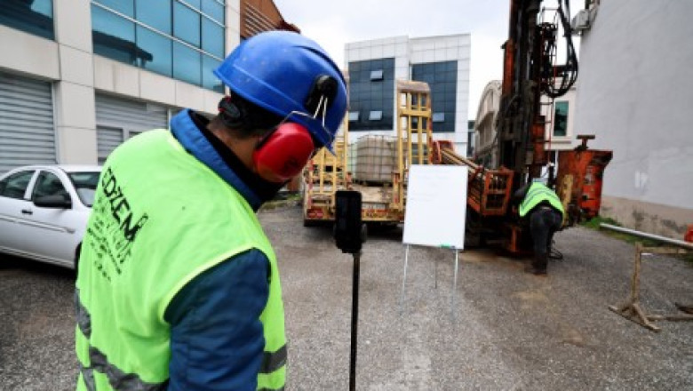 Tığcılar’da kentsel dönüşüm sondaj çalışmalarıyla başladı